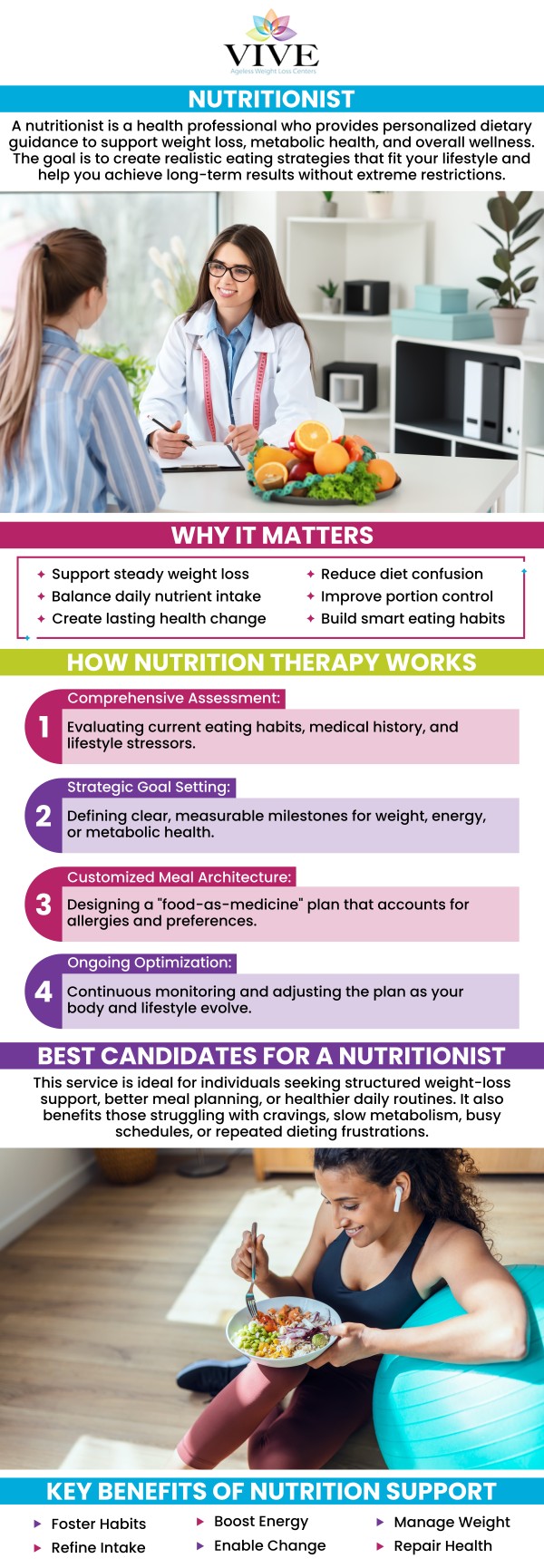 Rafael Olartecoechea at Vive Ageless Weight Loss Center offers affordable nutrition counseling as part of their comprehensive weight loss programs. Our team of experienced nutritionists can provide personalized meal plans, dietary advice, and support to help you achieve your weight loss goals. While specific pricing details may vary, Vive Ageless often offers competitive rates and flexible payment options to make their services accessible to a wide range of clients. For more information, contact us or book an appointment online. We have convenient locations in Coral Gables FL, and Pinecrest FL. Rafael Olartecoechea at Vive Ageless Weight Loss Center offers affordable nutrition counseling as part of their comprehensive weight loss programs. Our team of experienced nutritionists can provide personalized meal plans, dietary advice, and support to help you achieve your weight loss goals. While specific pricing details may vary, Vive Ageless often offers competitive rates and flexible payment options to make their services accessible to a wide range of clients. For more information, contact us or book an appointment online. We have convenient locations in Coral Gables FL, and Pinecrest FL.