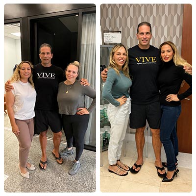 Before and After Photos of Vive Ageless Weight Loss Center Clients