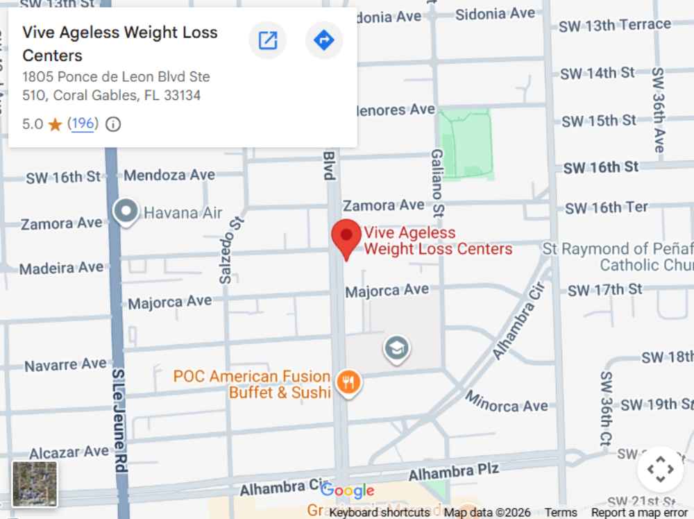 Map of Vive Ageless Weight Loss