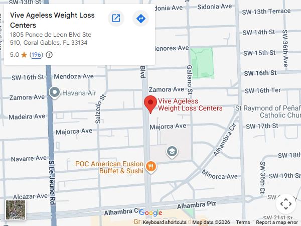 Get Directions From Your Location to Vive Ageless Weight Loss Center Get Directions From Your Location to Vive Ageless Weight Loss Center